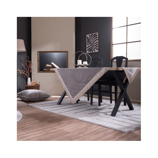 Τραπεζομάντηλο Teoran Velvet 11 - 140x140cm