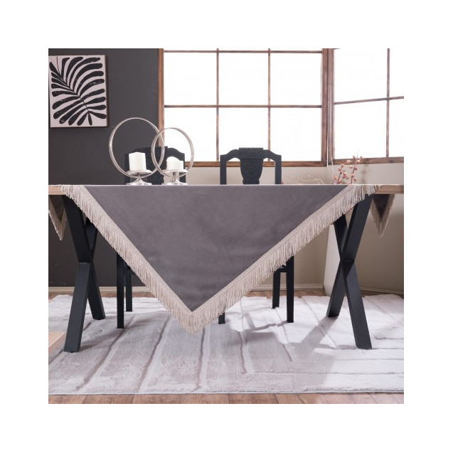 Τραπεζομάντηλο Teoran Velvet 11 - 140x140cm