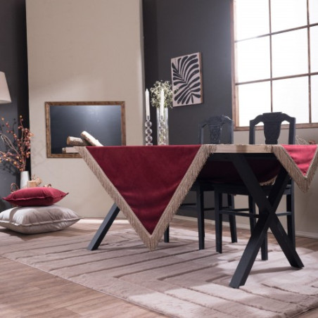 Τραπεζομάντηλο Teoran Velvet 10 - 140x220cm