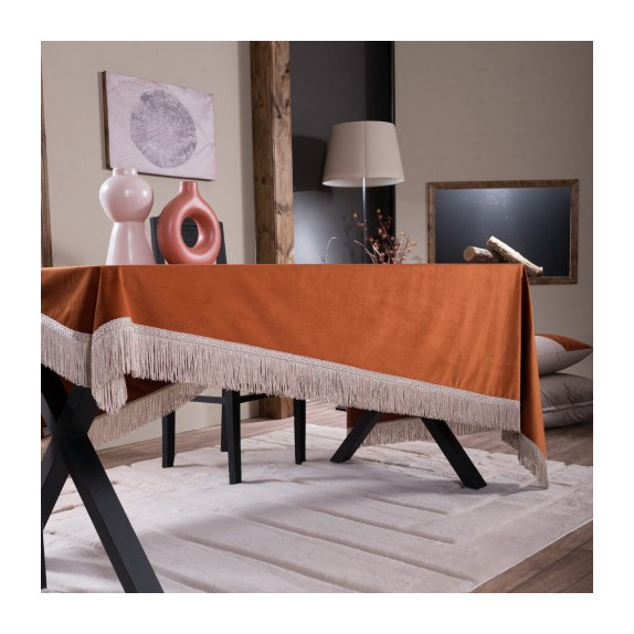 Τραπεζομάντηλο Teoran Velvet 05 140x180