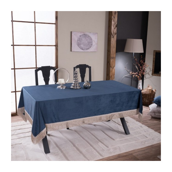 Τραπεζομάντηλο Teoran Velvet 04 - 140x140cm