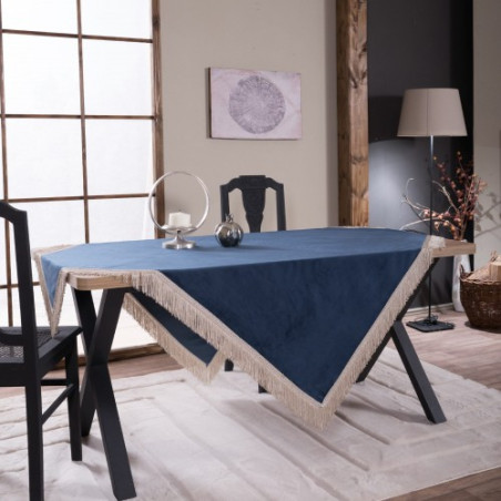 Τραπεζομάντηλο Teoran Velvet 04 - 140x140cm