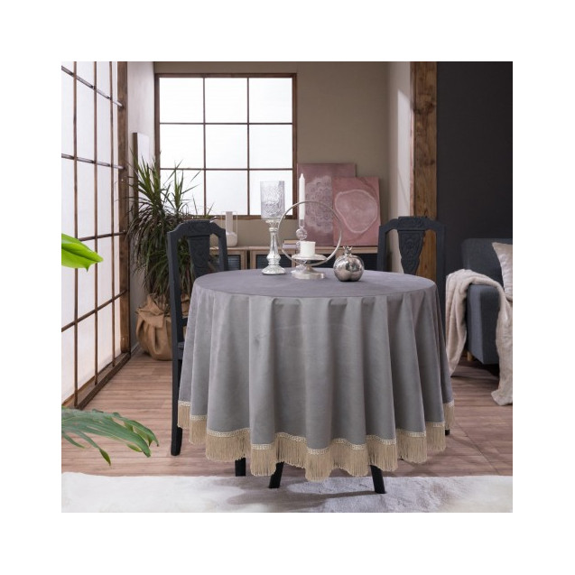 Ροτόντα Teoran Velvet 11 - Φ180cm με κρόσι