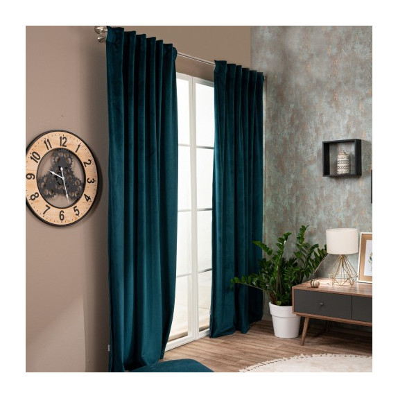 Κουρτίνα Teoran Velvet 13 (έτοιμη ραμμένη) - 140x260cm