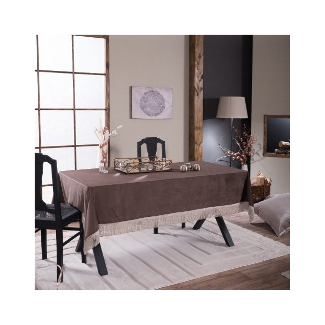 Τραπεζομάντηλο Teoran Velvet 03 - 140x180cm