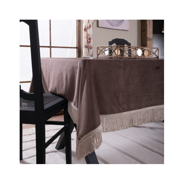 Τραπεζομάντηλο Teoran Velvet 03 - 140x180cm