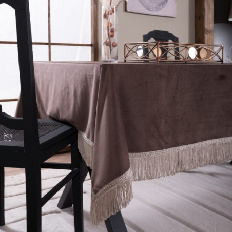 Τραπεζομάντηλο Teoran Velvet 03 - 140x180cm