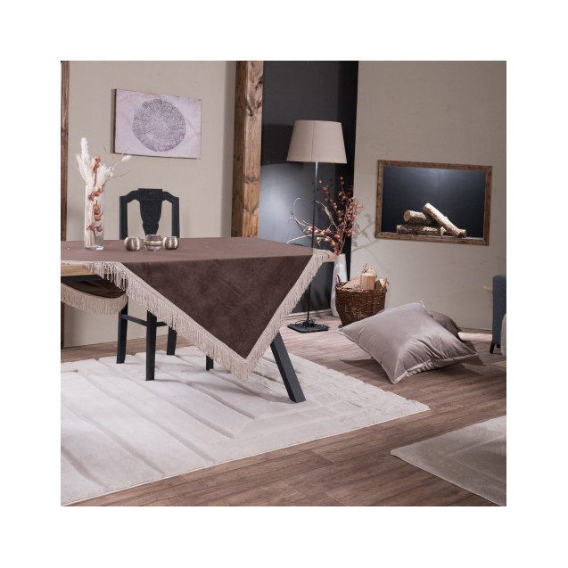 Τραπεζομάντηλο Teoran Velvet 03 - 140x180cm