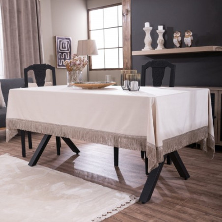 Τραπεζομάντηλο Teoran Velvet 01 - 140x140cm