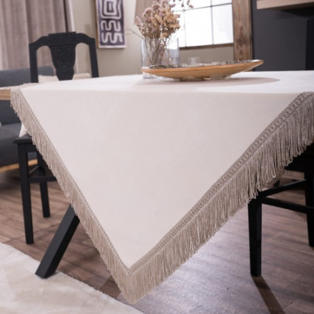 Τραπεζομάντηλο Teoran Velvet 01 - 140x140cm