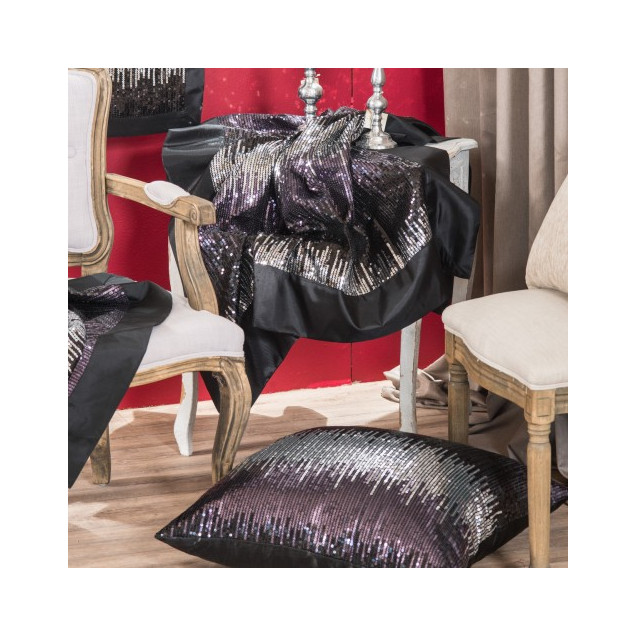 Καρέ Teoran D1072 Μαύρο 90x90