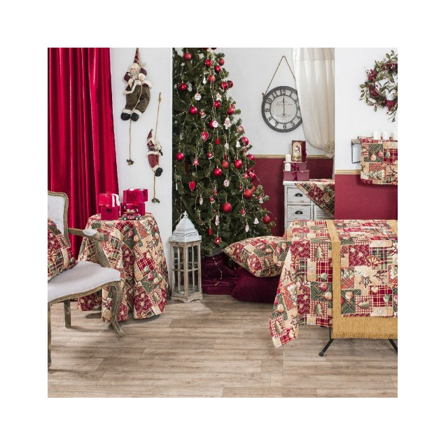 Τραπεζομάντηλο Teoran Tinsel - 135x135cm