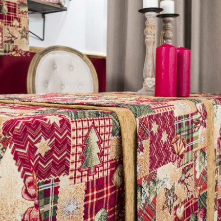 Τραπεζομάντηλο Teoran Tinsel - Φ180cm