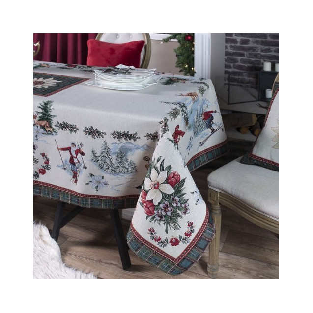 Τραπεζομάντηλο Teoran Alps - 140x140cm