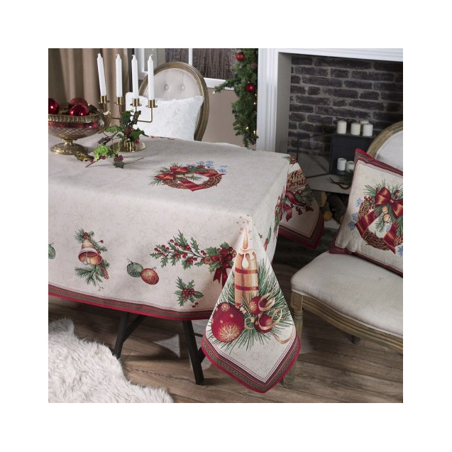 Τραπεζομάντηλο Teoran Lights - 140x140cm