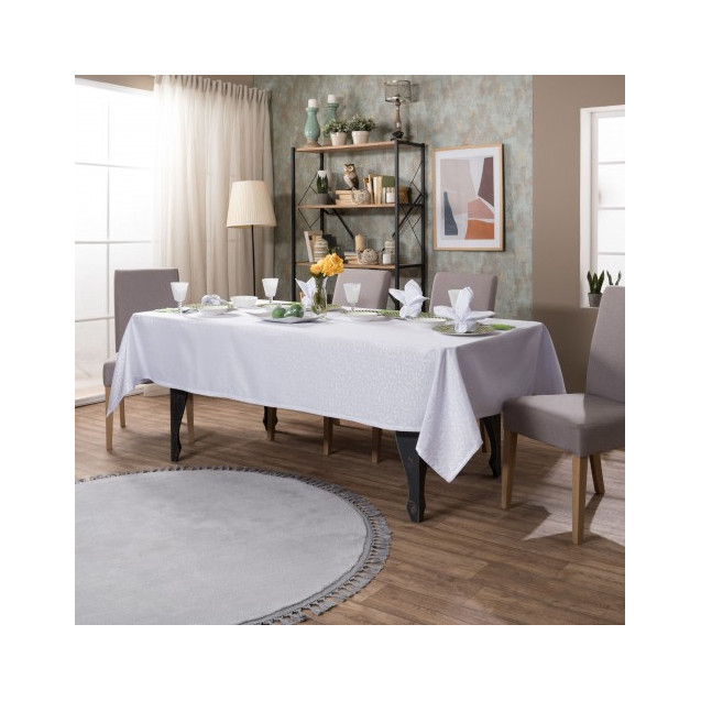 Τραπεζομάντηλο Teoran Limoges - 140x180cm + 6...