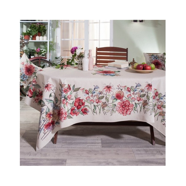 Τραπεζομάντηλο Teoran Terrassa - 140x140cm