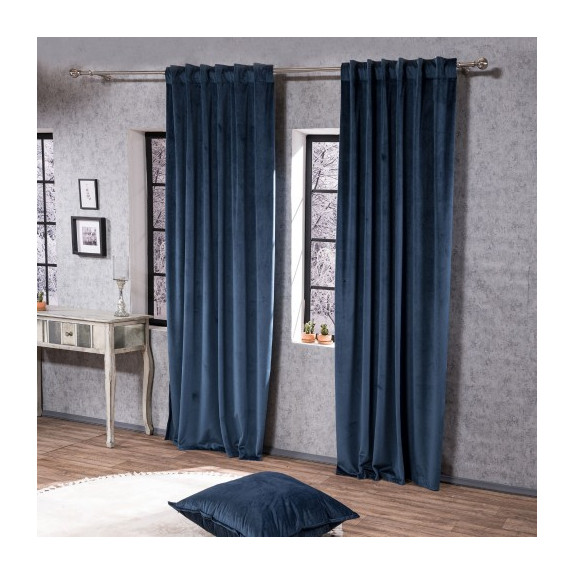 Κουρτίνα Teoran Velvet 04 (έτοιμη ραμμένη) - 140x260cm