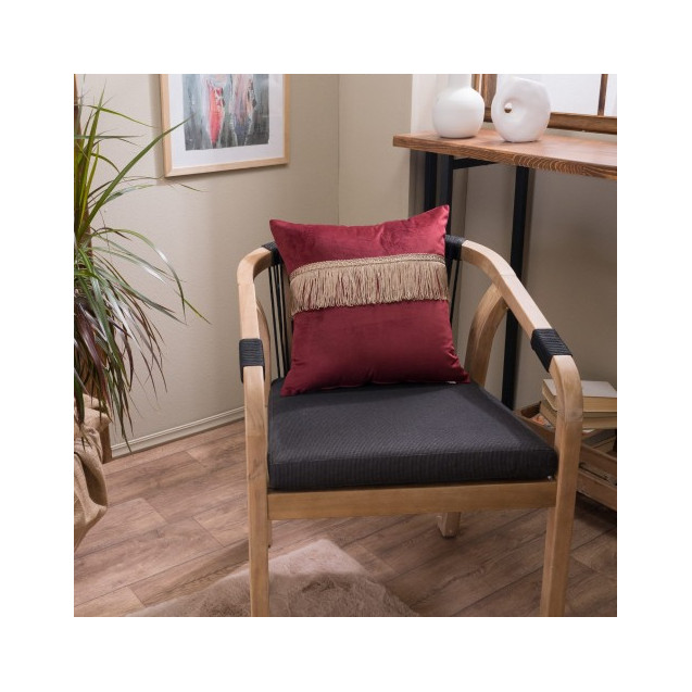 Μαξιλάρι Διακόσμησης Teoran Velvet 10 Με Κρόσι...