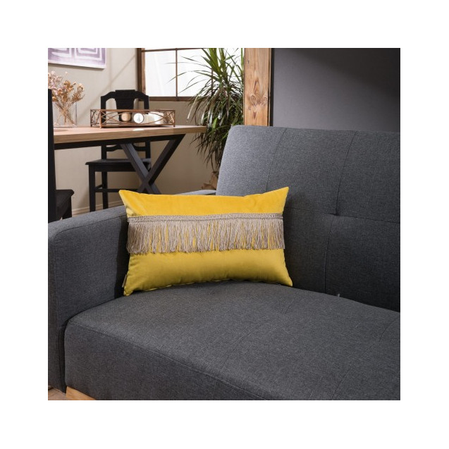 Μαξιλάρι Διακόσμησης Teoran Velvet 14 Με Κρόσι...