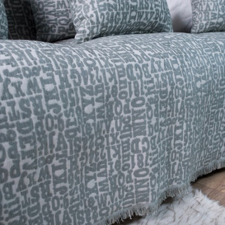 Διακοσμιτικό Ριχτάρι Teoran Letters 04 - Μονοθέσιο 180x150cm