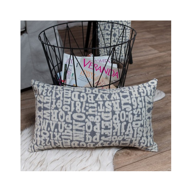 Μαξιλάρι Teoran Letters 11 - 65x65cm δαπέδου με...