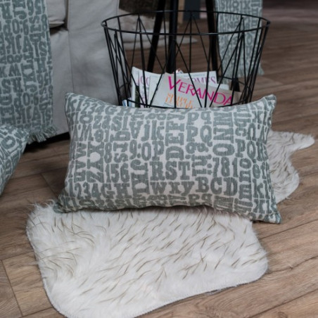 Μαξιλαροθήκη Teoran Letters 04 - 45x45cm