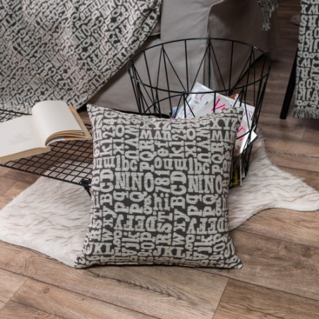 Μαξιλαροθήκη Teoran Letters 03 - 45x45cm