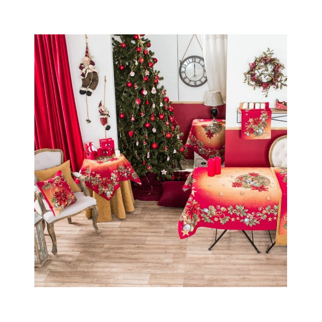 Μαξιλάρι Teoran Pine - 45x45cm με γέμιση