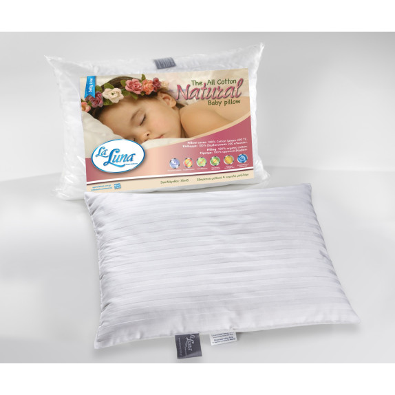 Βρεφικό Μαξιλάρι La Luna The All Cotton Natural Pillow 35x45