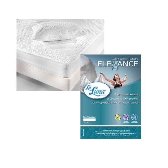 Κάλυμμα Στρώματος Καπιτονέ Με Φάσα Μονό La Luna Elegance...
