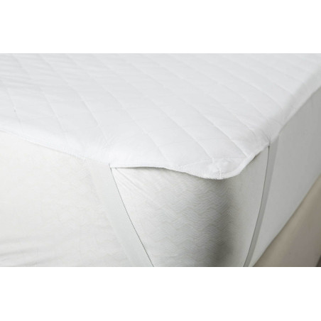 Κάλυμμα Στρώματος Φανελένιο Με 4 Λάστιχα Αδιάβροχο King Size La Luna Flannel 180x200