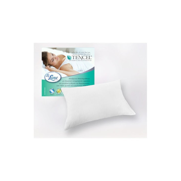 Μαξιλαροθήκες Aδιάβροχες La Luna Tencel 50 x 70