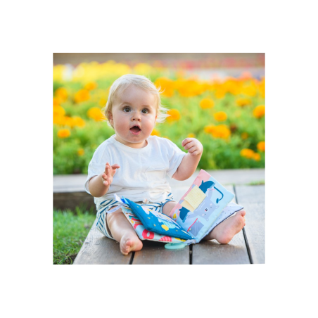 Μαλακό Βιβλίο Δραστηριότητων Taf Toys What does Paul wear book T-12605