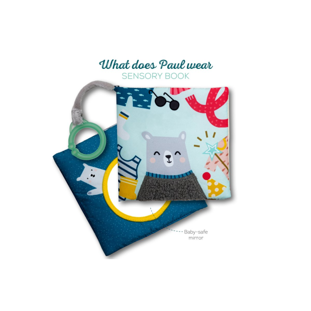 Μαλακό Βιβλίο Δραστηριότητων Taf Toys What does...