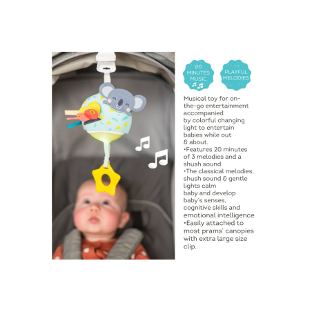 Κρεμαστό Μουσικό Παιχνίδι Taf Toys Musical Koala T-12575