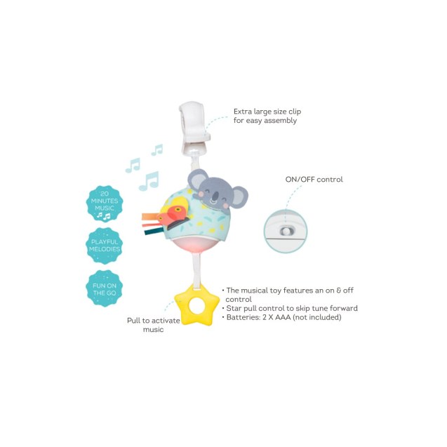 Κρεμαστό Μουσικό Παιχνίδι Taf Toys Musical...