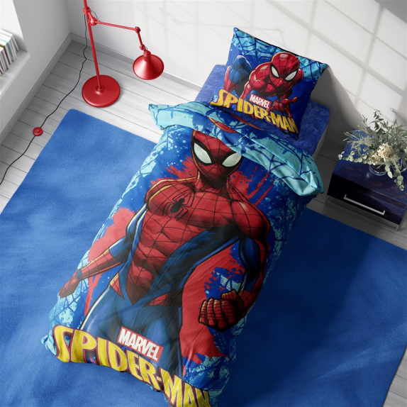 Σετ Παπλωματοθήκη 2 Τεμαχίων Dimcol Disney Spiderman 710...