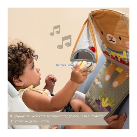 Παιχνίδι Αυτοκινήτου Taf Toys Bunny Play & Kick T-13325