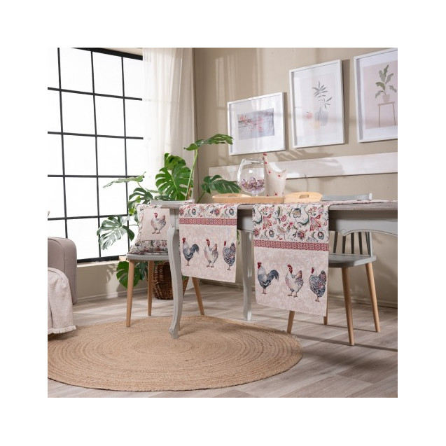 Τραβέρσα Teoran Rooster - 45x140cm