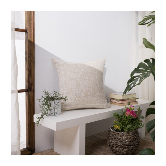 Μαξιλαροθήκη Teoran Peony 01 - 45x45cm