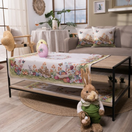 Καρέ &amp Τραβέρσα Teoran Peppy Σετ 2 τεμαχίων - 100x100cm &amp 40x100cm