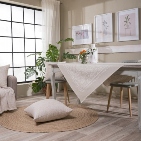 Τραπεζομάντηλο Teoran Peony 01 - 140x140cm