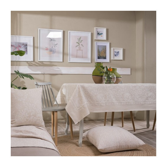 Τραπεζομάντηλο Teoran Peony 01 - 140x220cm