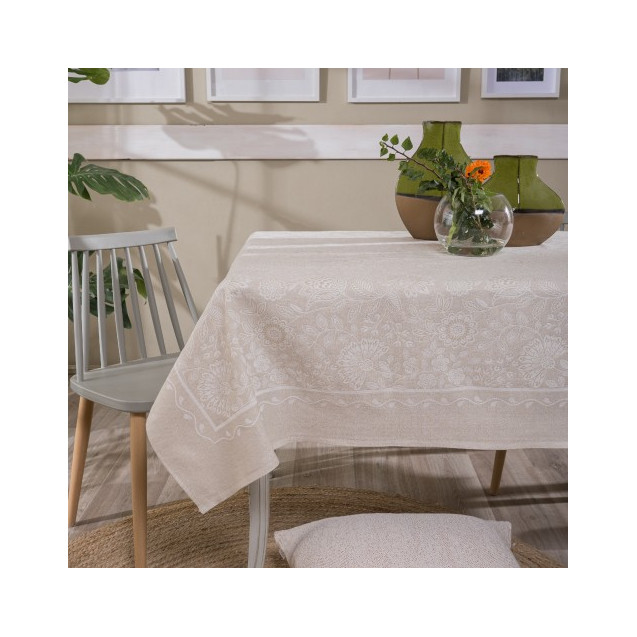 Τραπεζομάντηλο Teoran Peony 01 - 140x180cm