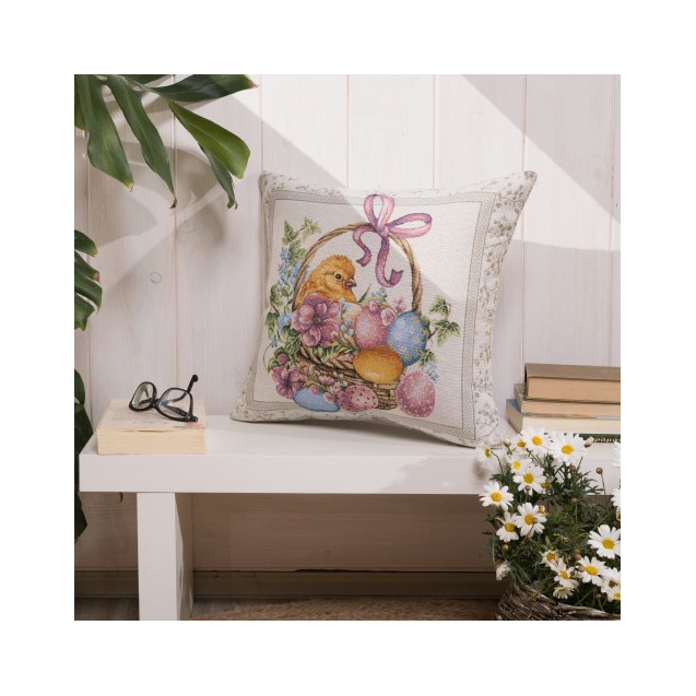 Μαξιλαροθήκη Teoran Clucky - 45x45cm