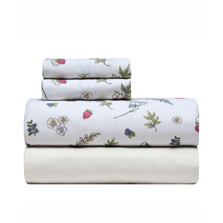 Σετ Σεντόνια King Size 4 Τεμαχίων Kentia Frutilla 12 270x270