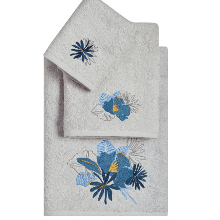 Σετ Πετσέτες 3 Τεμαχίων Kentia Kaylani 70x140,50x90,30x50