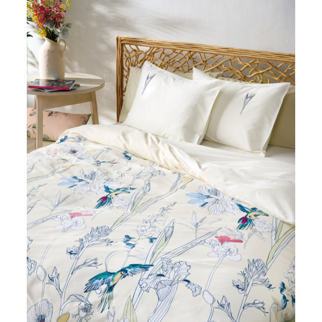 Σετ Παπλωματοθήκη King Size 3 Τεμαχίων Kentia...