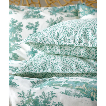 Σετ Μαξιλαροθήκες 2 Τεμαχίων Kentia Toile 02A 50x70